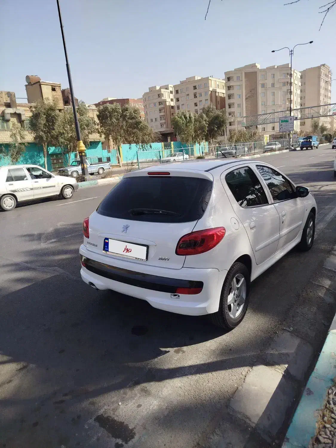 207دنده سقف فلز|خودرو سواری و وانت|ری, شهرری|دیوار