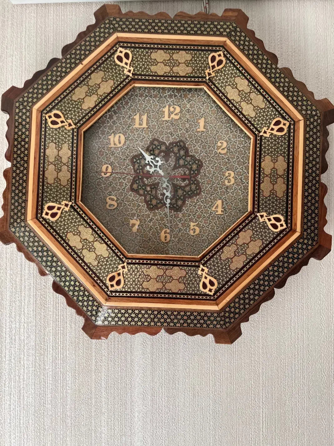 ساعت خاتم|ساعت دیواری و تزئینی|اصفهان, فرهنگیان|دیوار