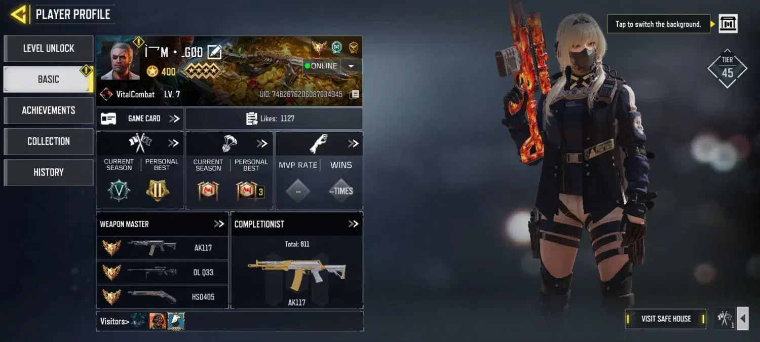 اکانت کالاف لول 400 چنج خور|کنسول، بازی ویدئویی و آنلاین|مشهد, کوی المهدی|دیوار