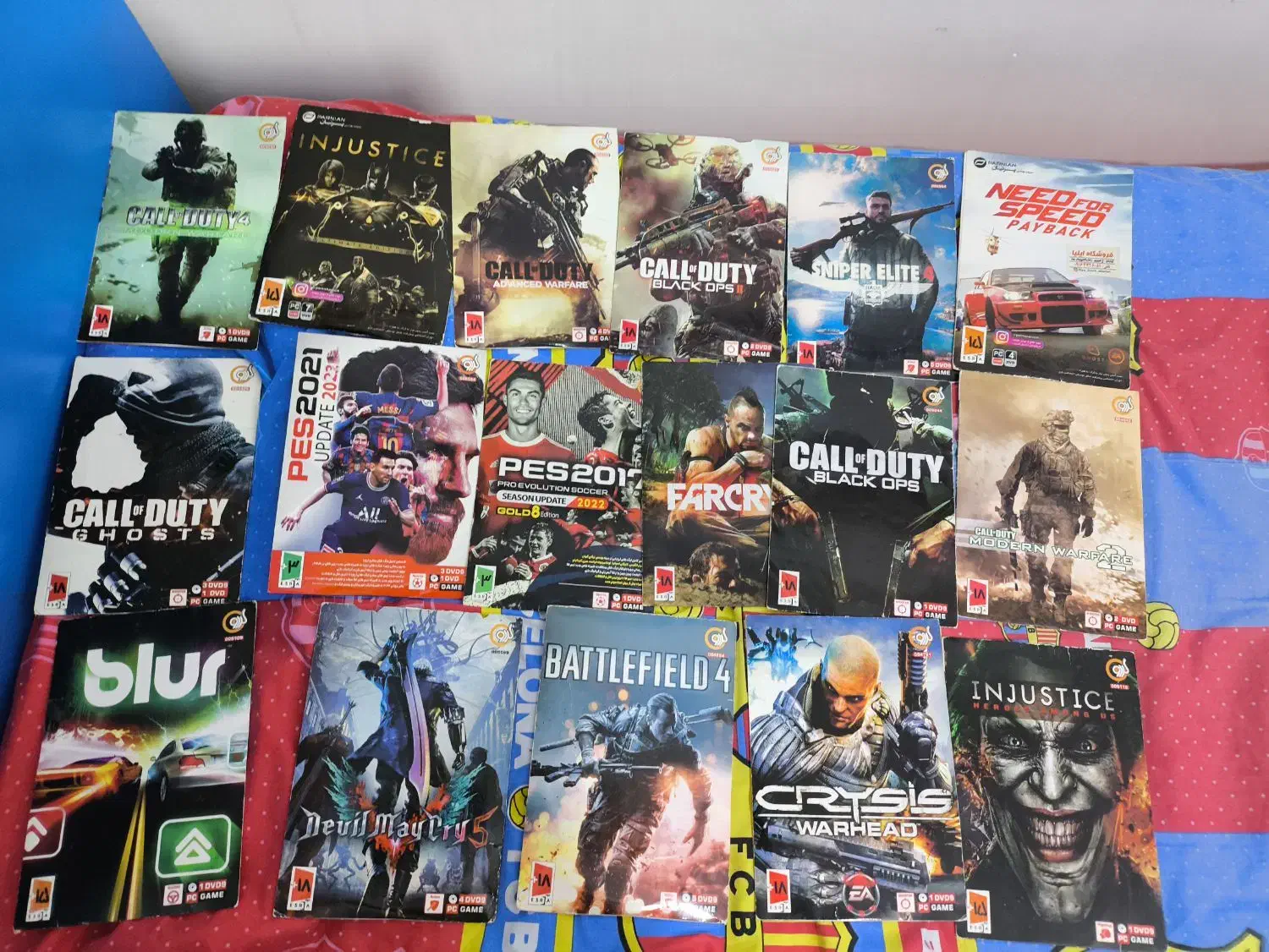 17 عدد. بازی کامپیوتر قیمت مناسب|کنسول، بازی ویدئویی و آنلاین|خرمشهر, |دیوار