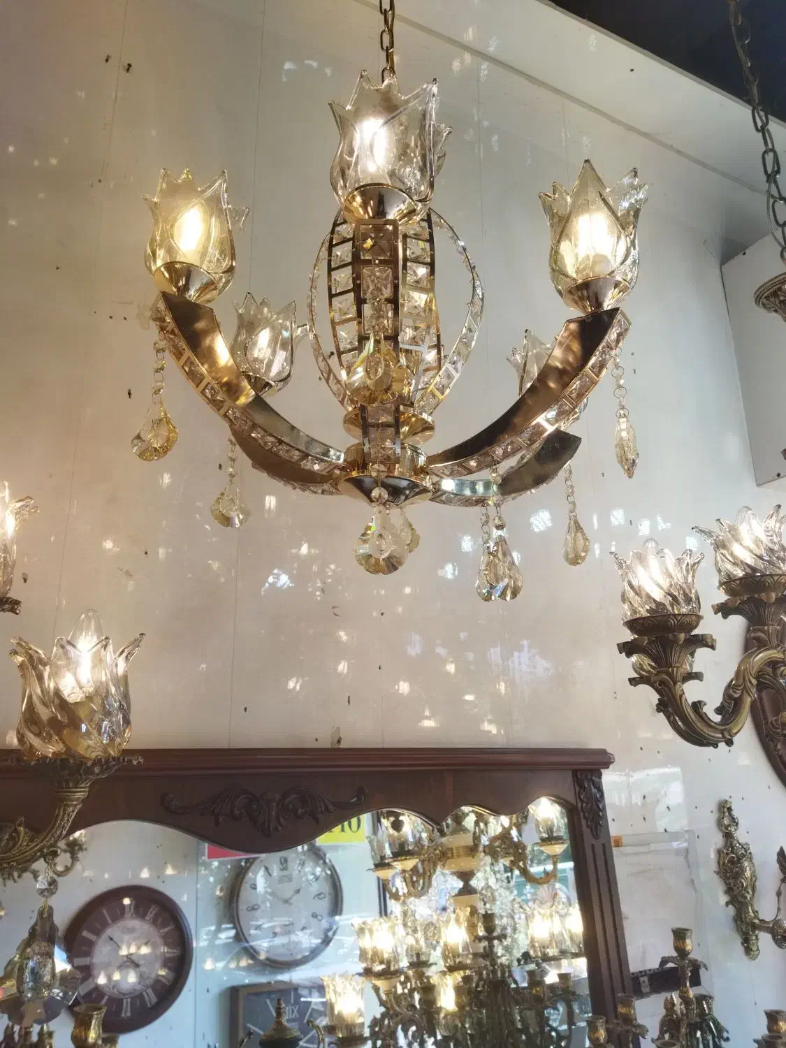 لوستر زیر قیمت خرید|لوستر و چراغ آویز|کرج, کوی کارمندان شمالی|دیوار