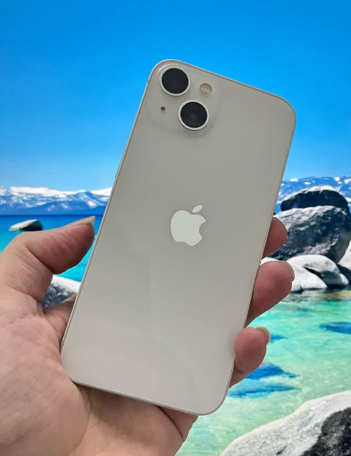 آیفون ۱۳ سفید ۲سیمکارت - iPhone 13 Starlight 128G|موبایل|تهران, استخر|دیوار