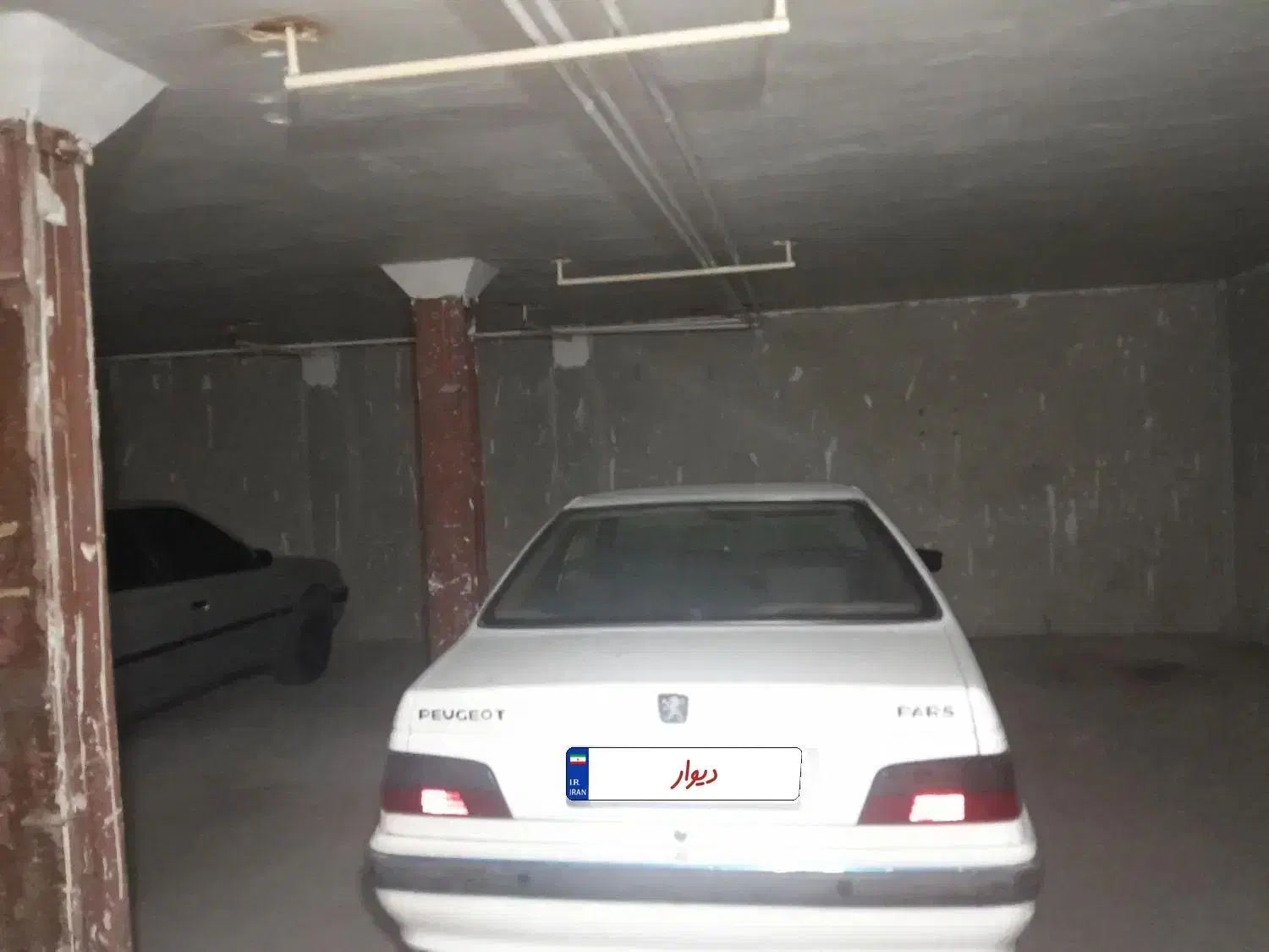 پارس سفید مدل۹۵ داخل کابین ۱۴۰۰ موتر xu7|خودرو سواری و وانت|جیرفت, |دیوار