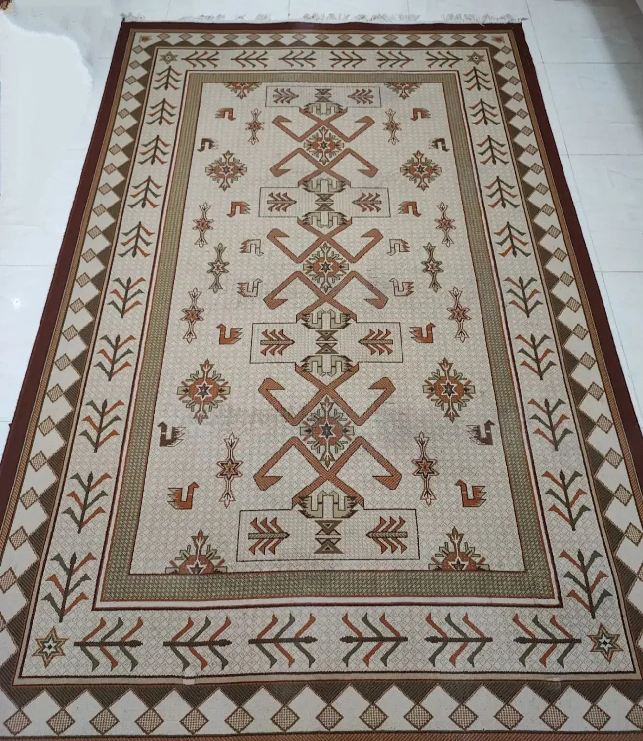 گلیم|گلیم، جاجیم، گبه|کرمانشاه, |دیوار