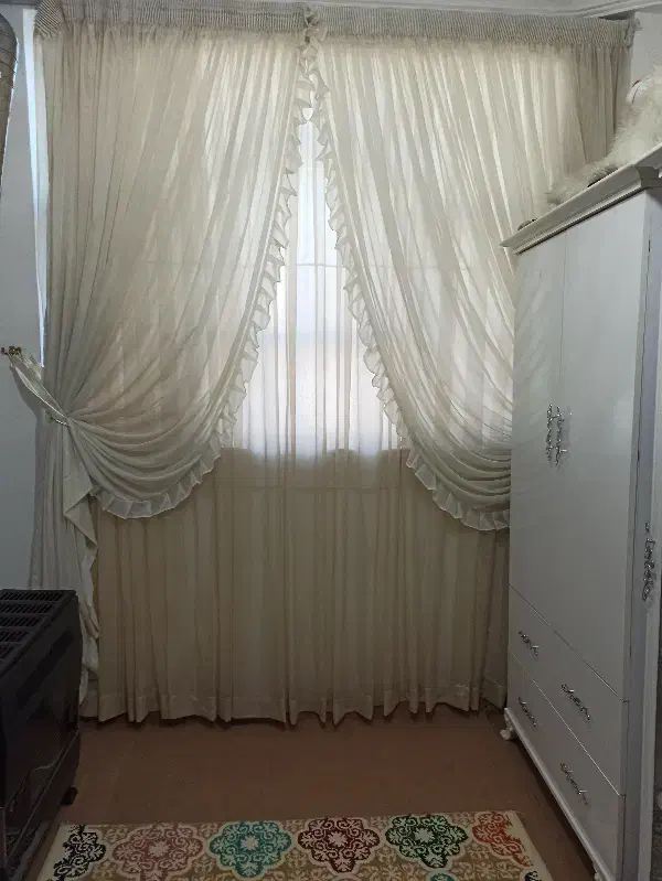 پرده|پرده، رانر، رومیزی|مشهد, فاطمیه|دیوار