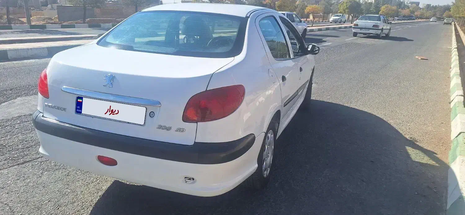 206sdوی8تک برگ سند.کاملاسالم واستثنایی|خودرو سواری و وانت|زبرخان, |دیوار