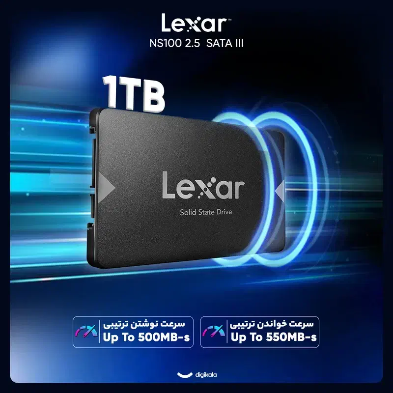 هارد SSD lexar|قطعات و لوازم جانبی رایانه|قم, پردیسان|دیوار