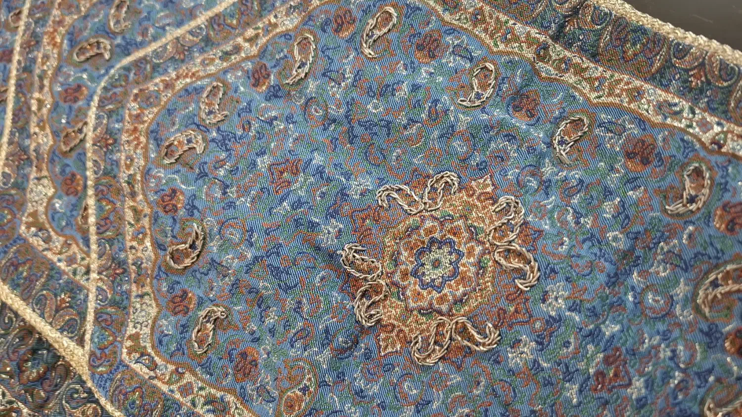 رو میزی ترمه اصل|پرده، رانر، رومیزی|اصفهان, جلفا|دیوار