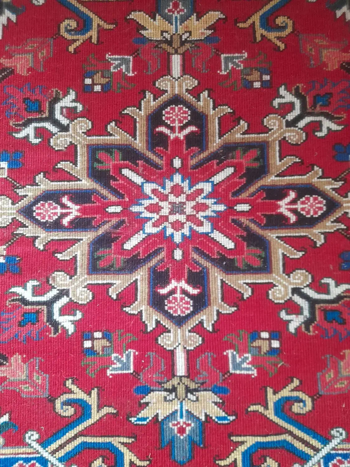 فرش نیم متری هریس|فرش|باسمنج, |دیوار