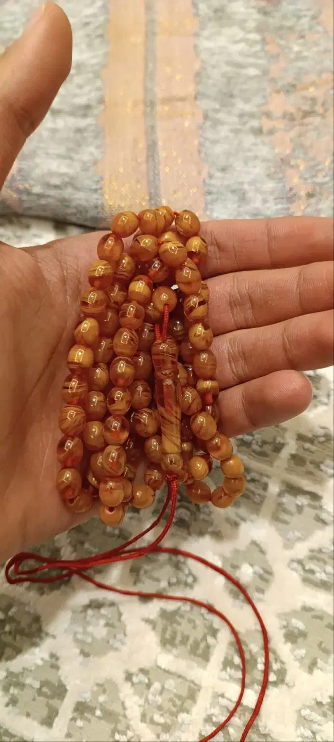 تسبیح کهربا|جواهرات|نقده, |دیوار