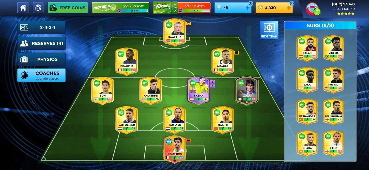 اکانت دریم لیگ|رویداد ورزشی|بجنورد, |دیوار