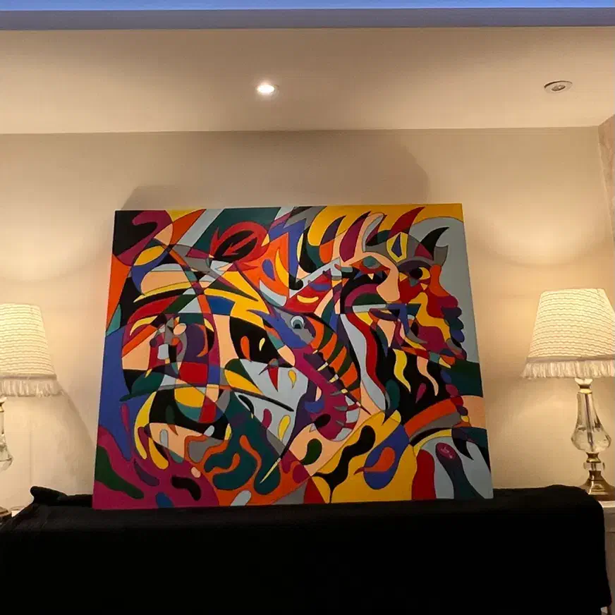 تابلو رنگ روغن جذاب و زیبا|تابلو، نقاشی، عکس|اصفهان, جلفا|دیوار