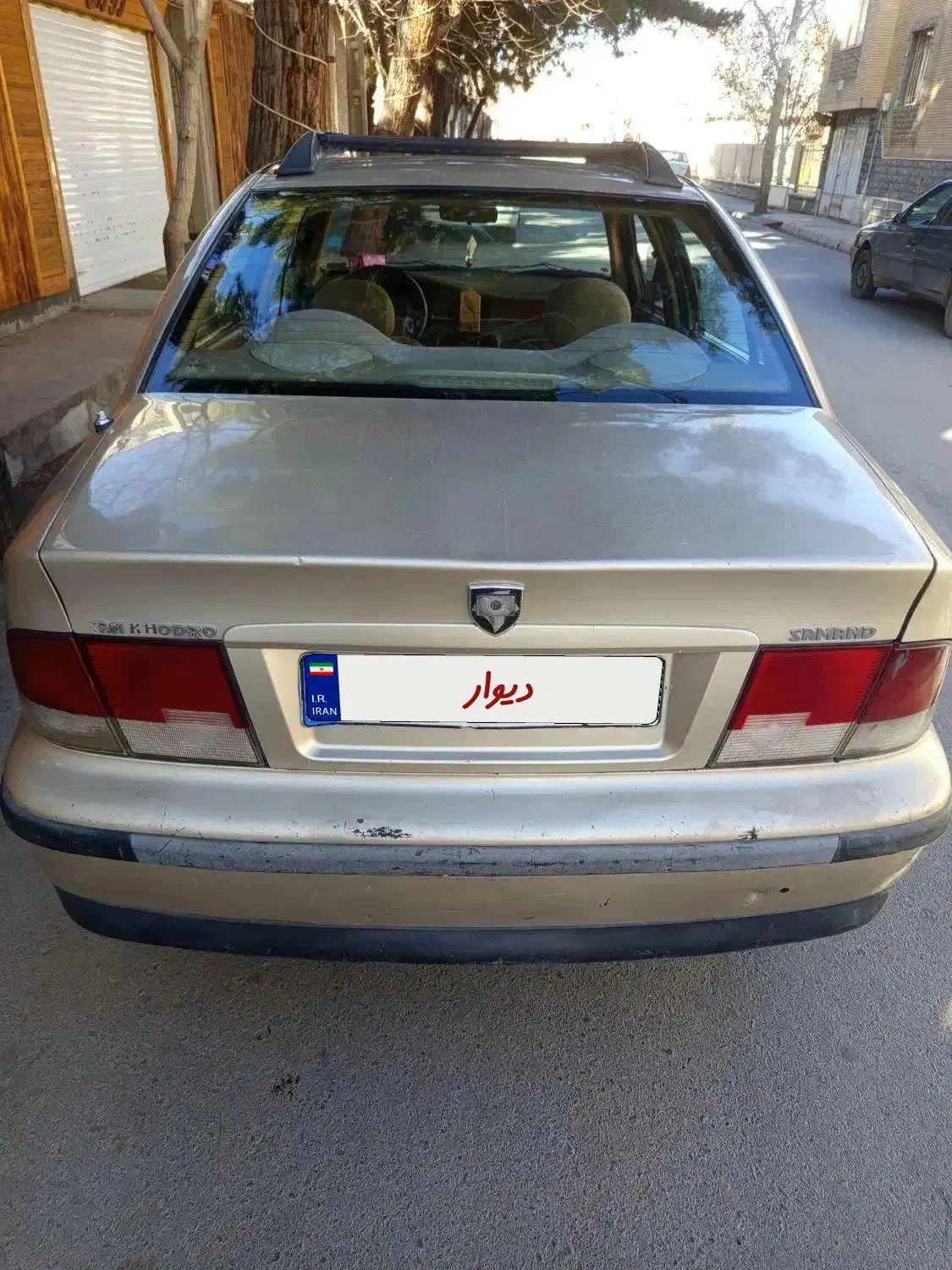 سمند 85بدون رنگ|خودرو سواری و وانت|نجف‌آباد, جعفرآباد|دیوار