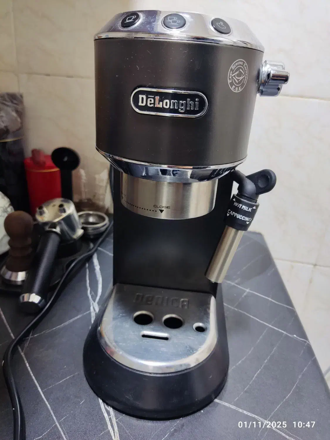 دستگاه اسپرسو ساز دلونگی مدل ec685|سماور، چایساز، قهوهساز|تهران, چوب تراش|دیوار