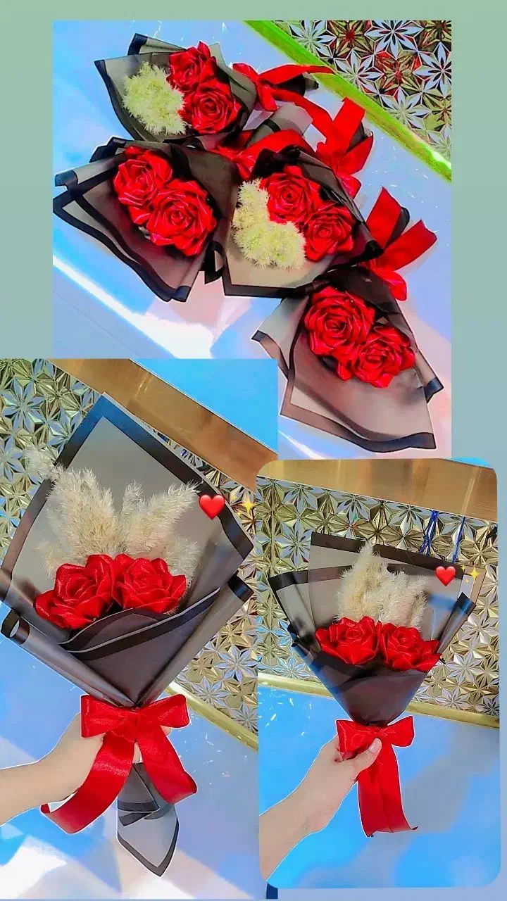 دسته گل زیبا|گل مصنوعی|زابل, |دیوار