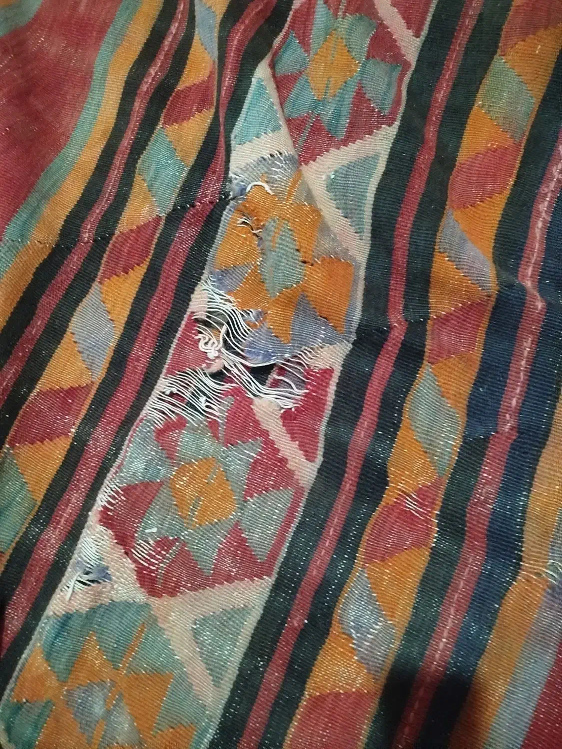 گلیم|گلیم، جاجیم، گبه|تبریز, |دیوار