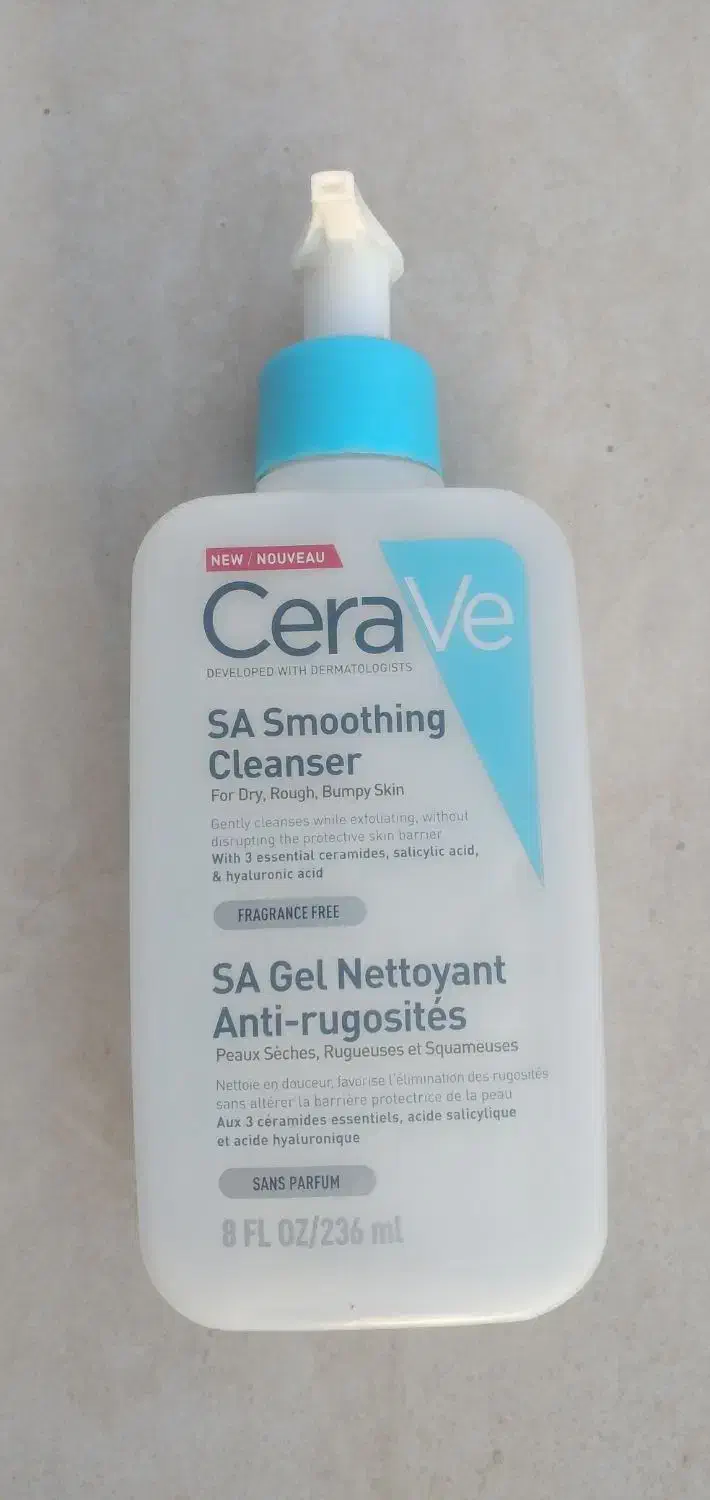 ژل شستشوی سراوی حجم 236 میل مدل sa smoothing|آرایشی، بهداشتی، درمانی|رودان, |دیوار