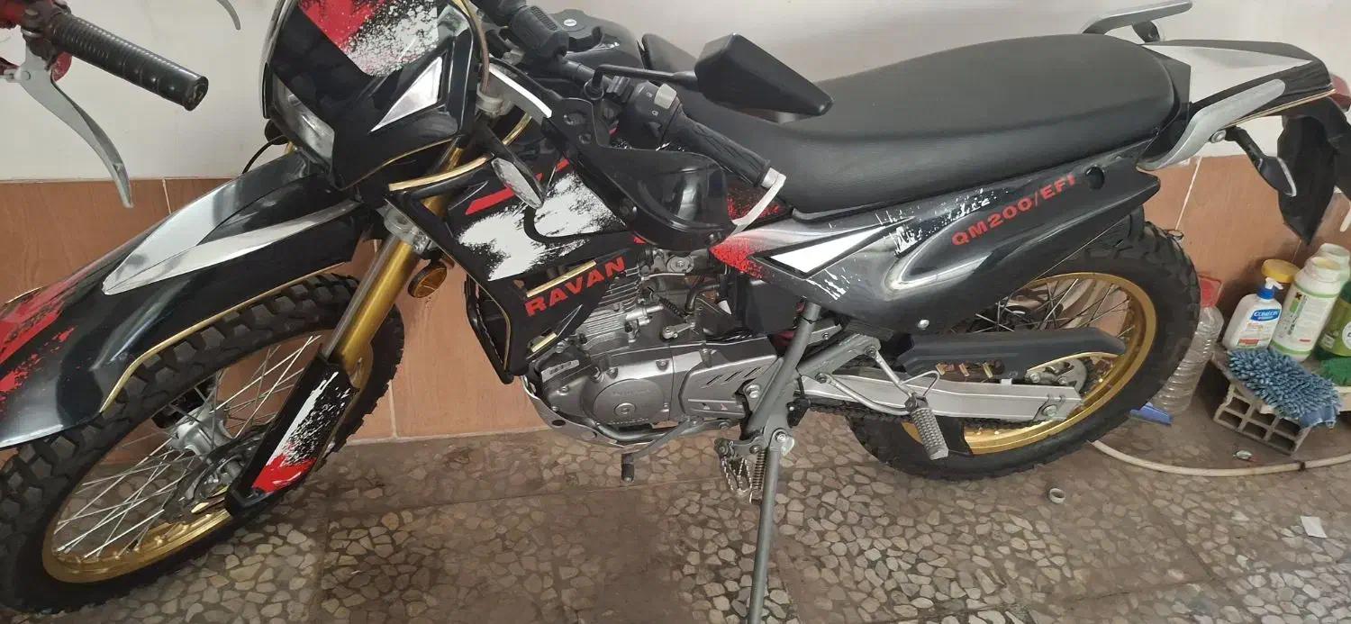 تریل روان اصلی ۲۰۰cc درحد صفر|موتورسیکلت|لاهیجان, شهید آوینی|دیوار