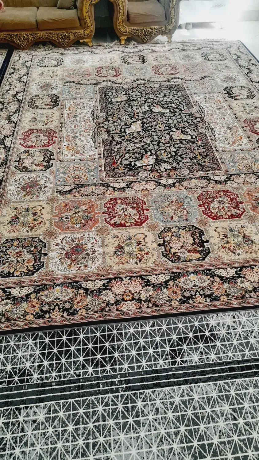 فرش ۱۲ متری|فرش|تربتحیدریه, باغ سلطانی|دیوار