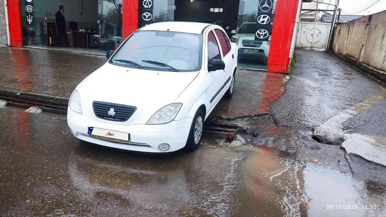 تیبا دوکانه کارخانه مدل92|خودرو سواری و وانت|آستارا, |دیوار