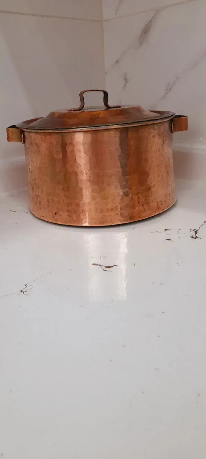 قابلمه مس|ظروف پخت‌وپز|بیجار, |دیوار