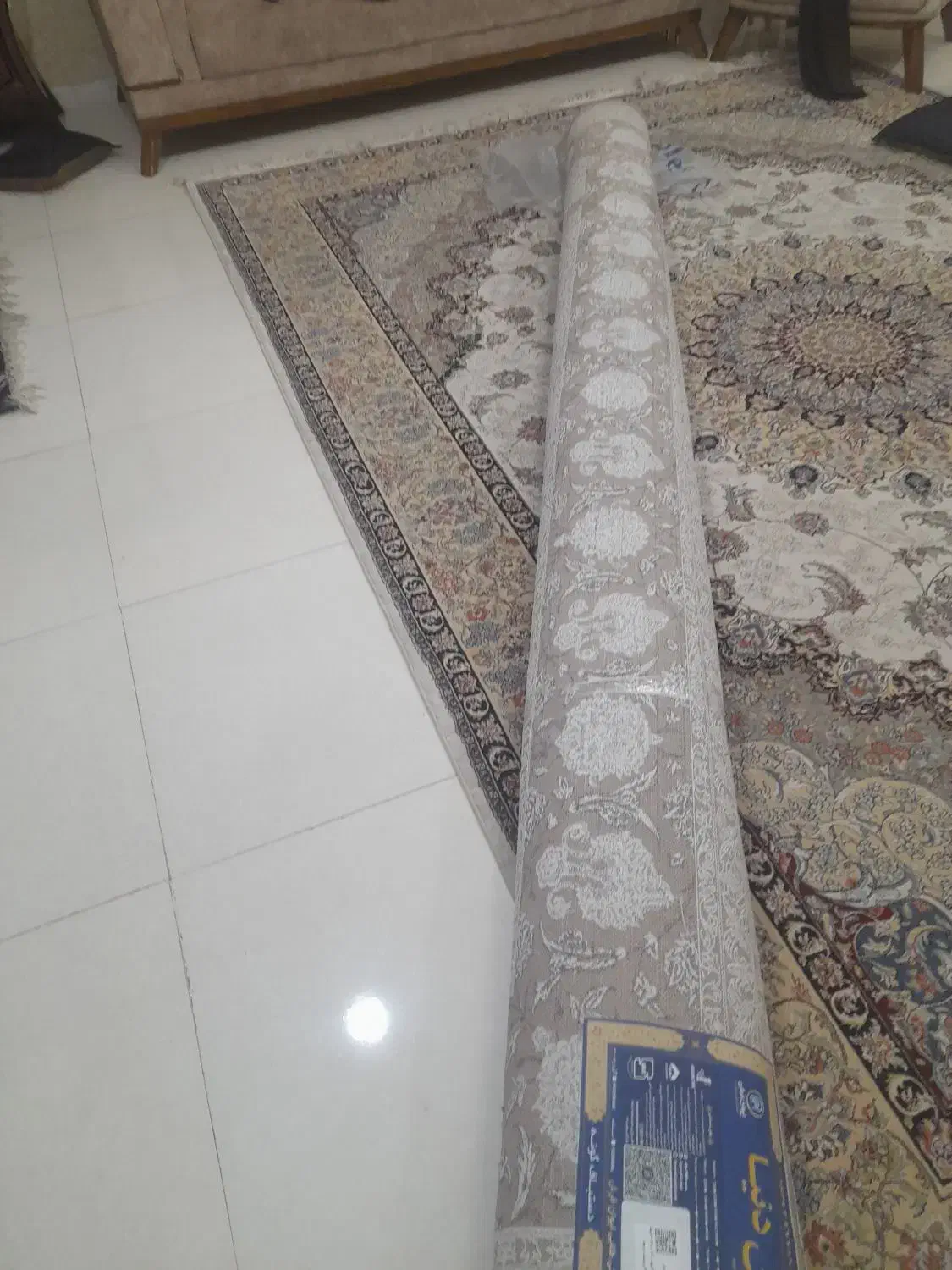 فرش ۱۲متری ۷۰۰شانه|فرش|گرگان, |دیوار