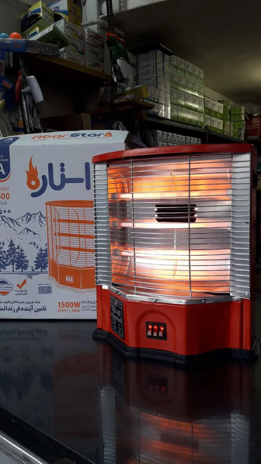 هیتر برقی فن دار ، بخاری برقی فن دار|بخاری، هیتر، شومینه|کرمانشاه, |دیوار