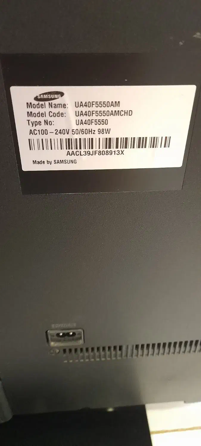 تلویزیون سامسونگ ۴۰ اینچ LED اصل کره|تلویزیون و پروژکتور|اندیشه, شهرک صدف|دیوار