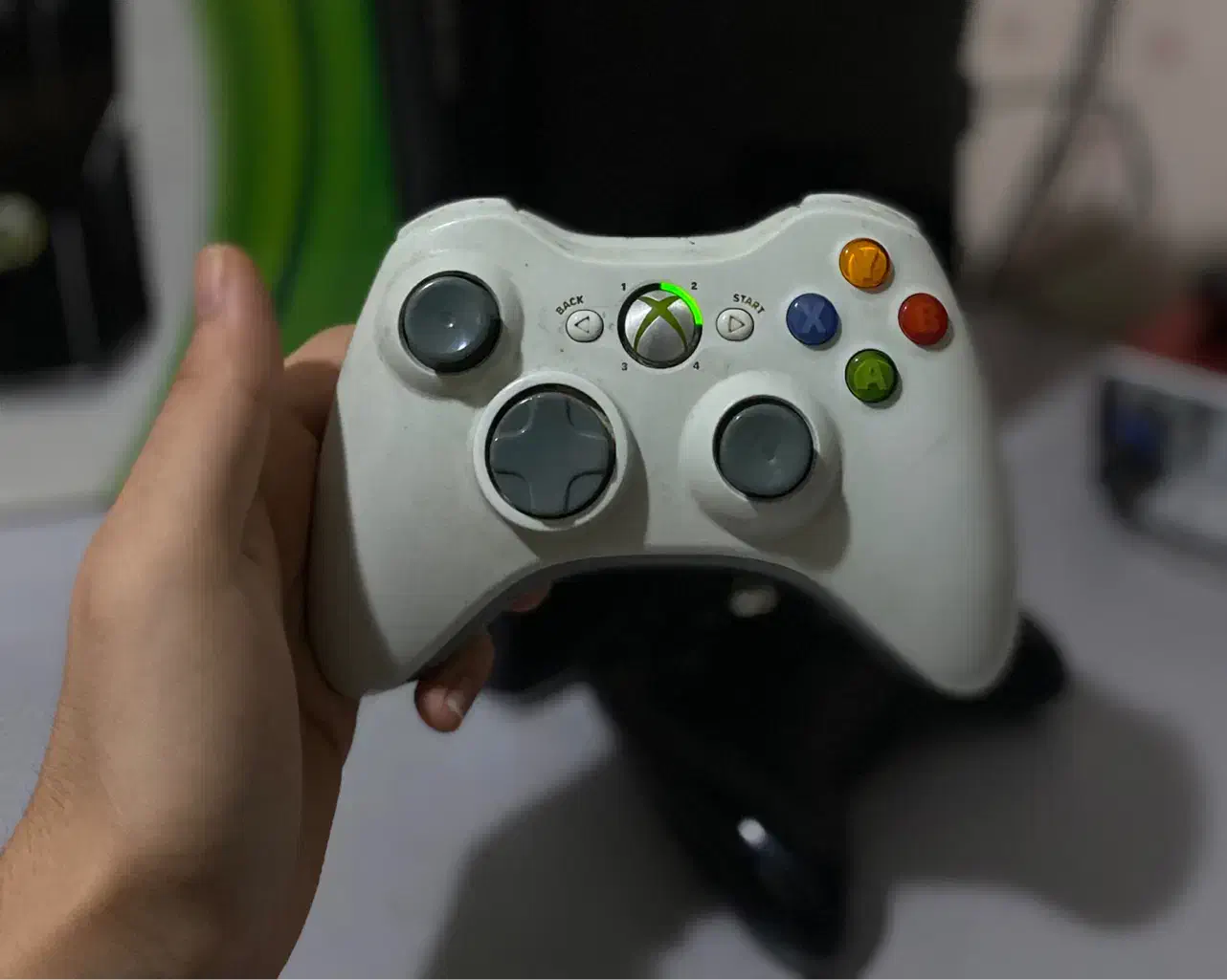 XBOX360 SLIM دو دسته 320گیگ|کنسول، بازی ویدئویی و آنلاین|کرج, شهرک بنفشه|دیوار