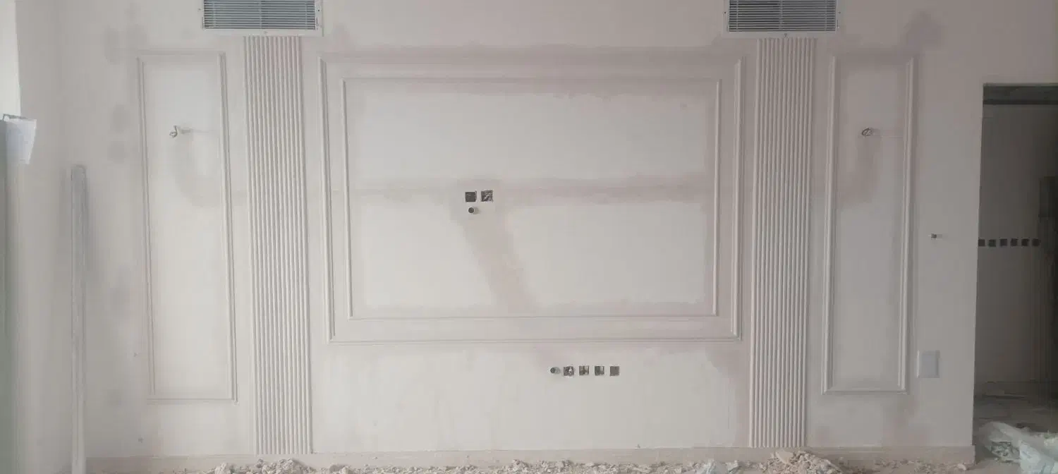 گچ کاری گچبری لکه گیری بنایی اسلامشهر حتی یک متر|خدمات پیشه و مهارت|اسلامشهر, شهرک قائمیه|دیوار