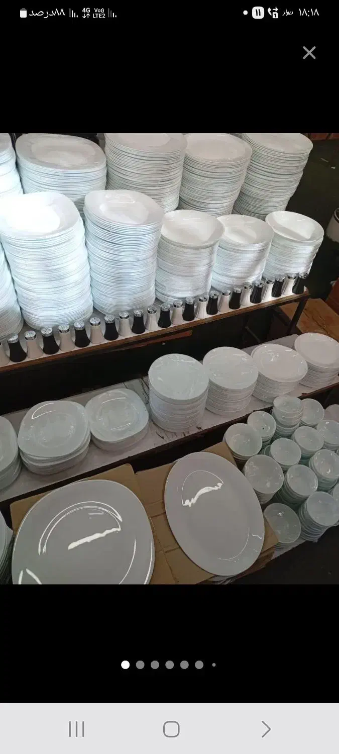 بشقاب پلو فله دونه ای ۵۰ تومن سرویس ارکوپال|ظروف سرو و پذیرایی|تهران, بوستان بعثت (باغ آذری)|دیوار