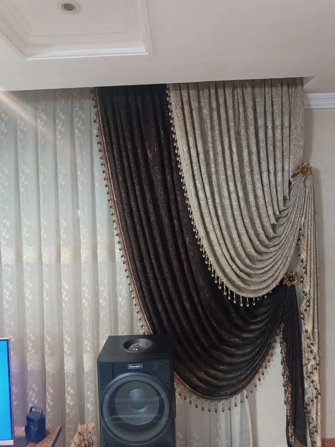 والان مخمل روسی|پرده، رانر، رومیزی|فردیس, شهرک راه آهن|دیوار