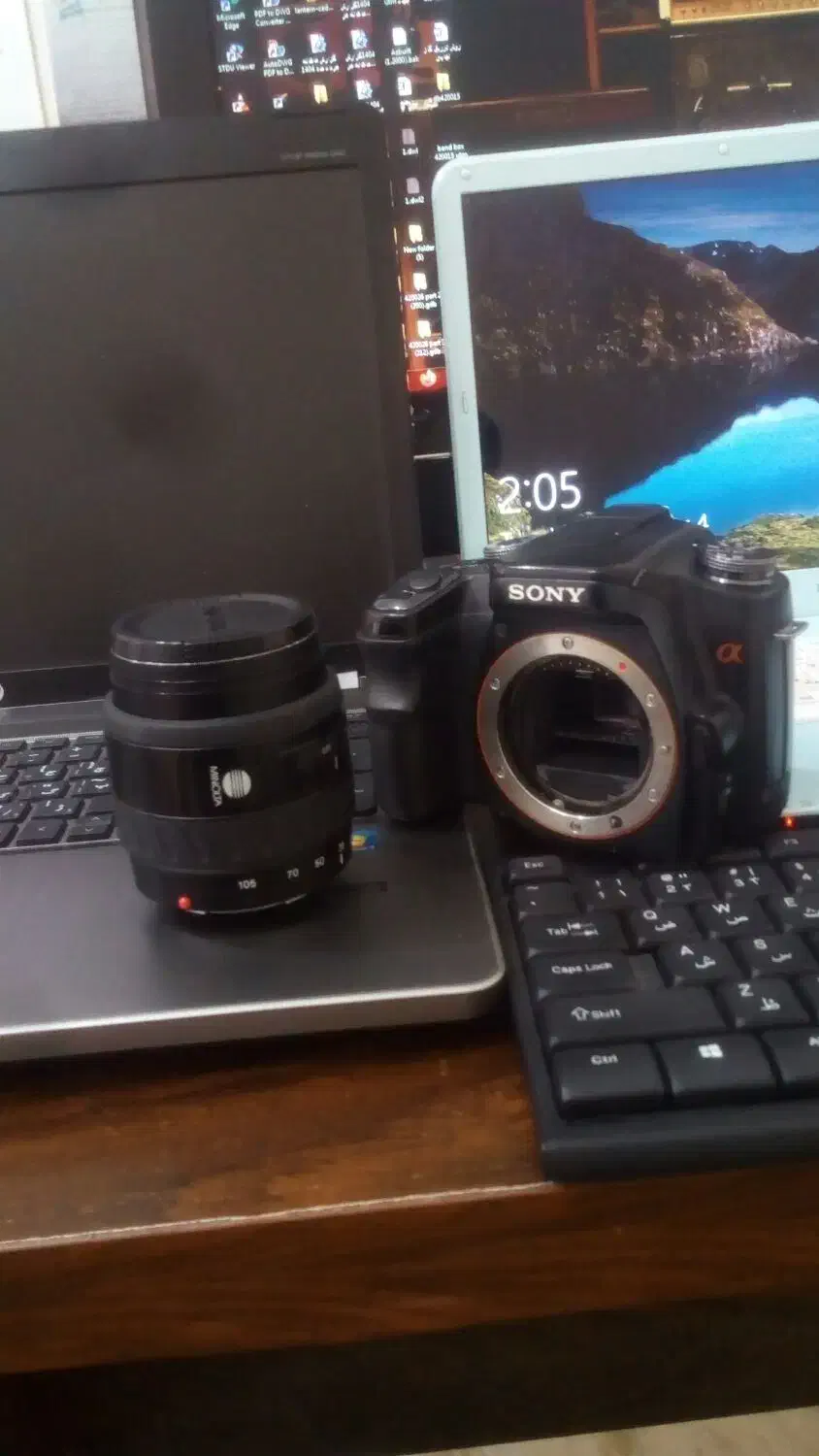 دوربین عکاسی سونی آلفا ۱۰۰|دوربین عکاسی و فیلمبرداری|زاهدان, |دیوار