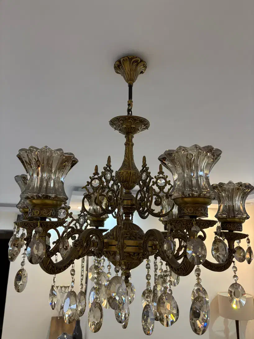 لوستر۶شاخه|لوستر و چراغ آویز|تهران, حبیب الله|دیوار