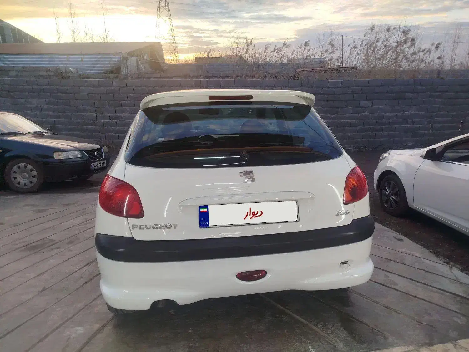 ۲۰۶ تیپ۳ مدل ۹۰|خودرو سواری و وانت|رشت, حومه رشت|دیوار