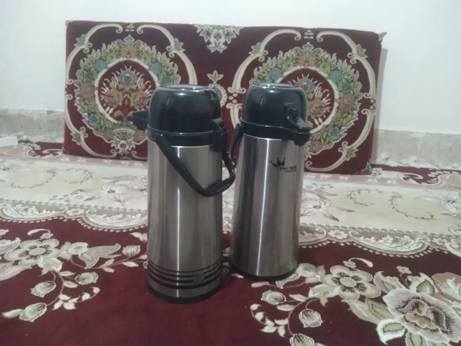 فلاکس۲/۵لیتری پمپی و اصل به شرط|قوری، کتری، قهوهساز دستی|هرسین, |دیوار