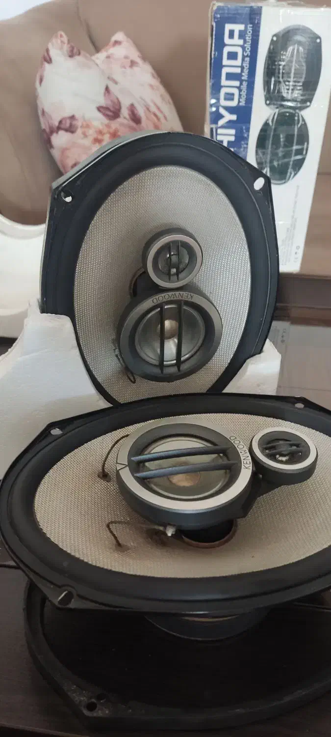 یک جفت کنوود718 اصلی و ضبط پایونیر مدل 1250|قطعات یدکی و لوازم جانبی|خرمآباد, |دیوار