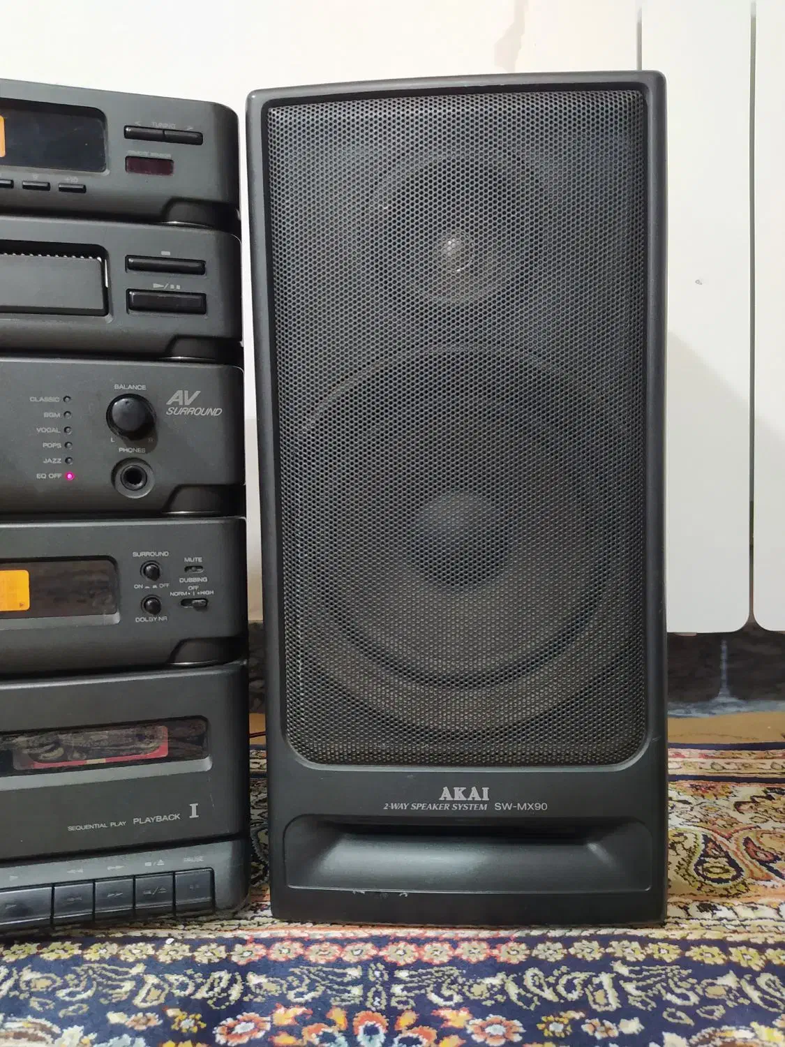 ضبط AKAI قدیمی ژاپن|سیستم صوتی خانگی|سقز, |دیوار