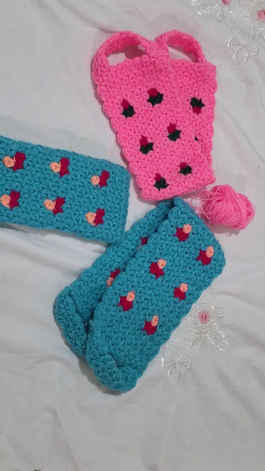 بافت انواع لیف اسکاج|صنایع دستی و سایر لوازم تزئینی|اسفراین, |دیوار