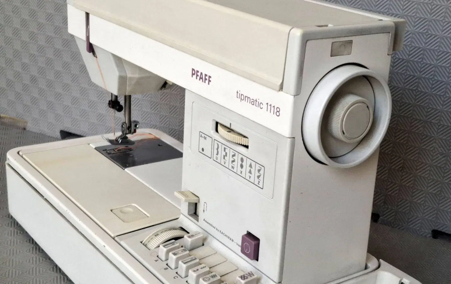چرخ خیاطی اصل اورجینال pfaff tipmatic 1118|چرخ خیاطی و ریسندگی|تهران, سوهانک|دیوار