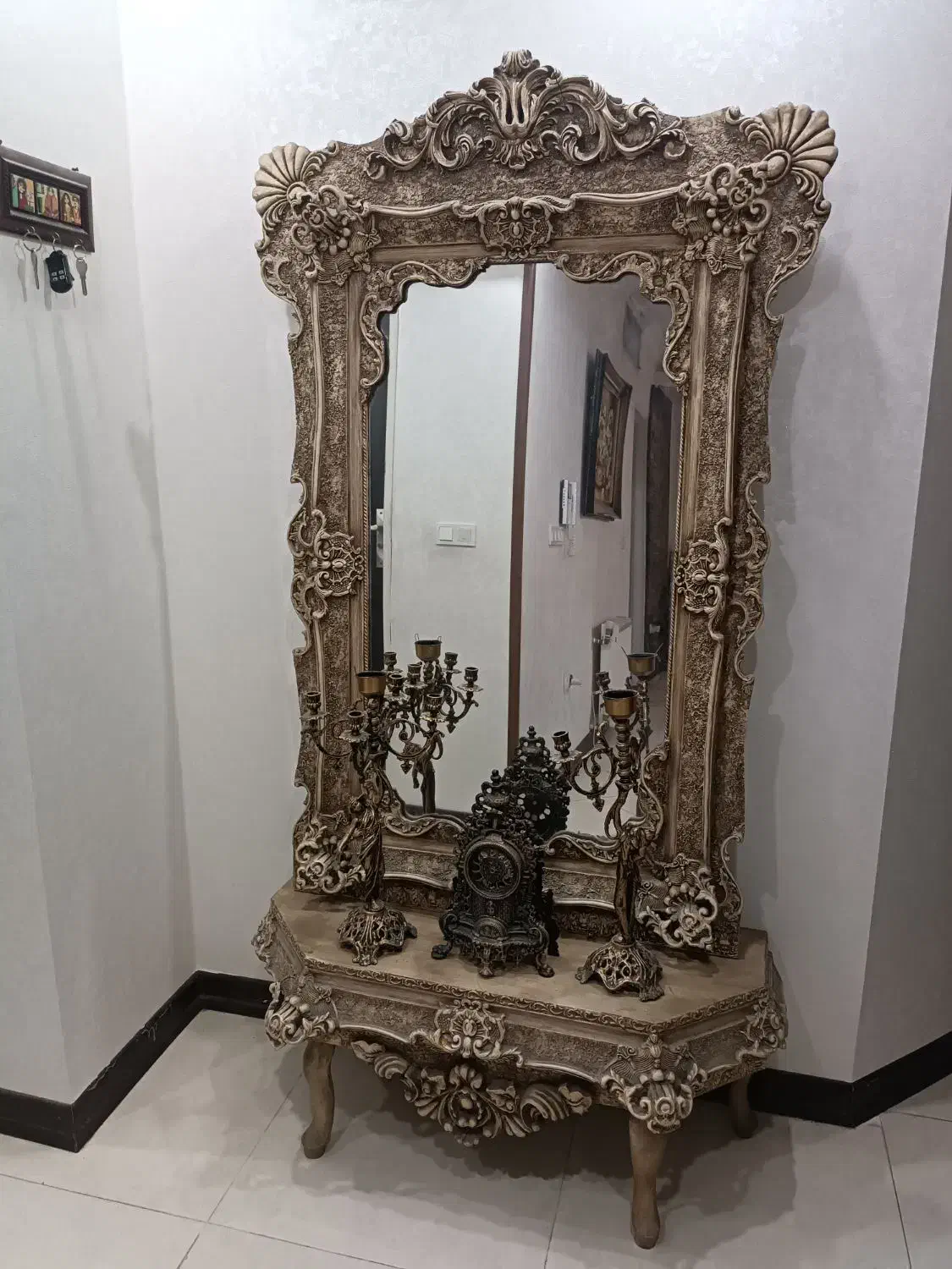 آینه کنسول|بوفه، ویترین، کنسول|شیراز, مبعث|دیوار