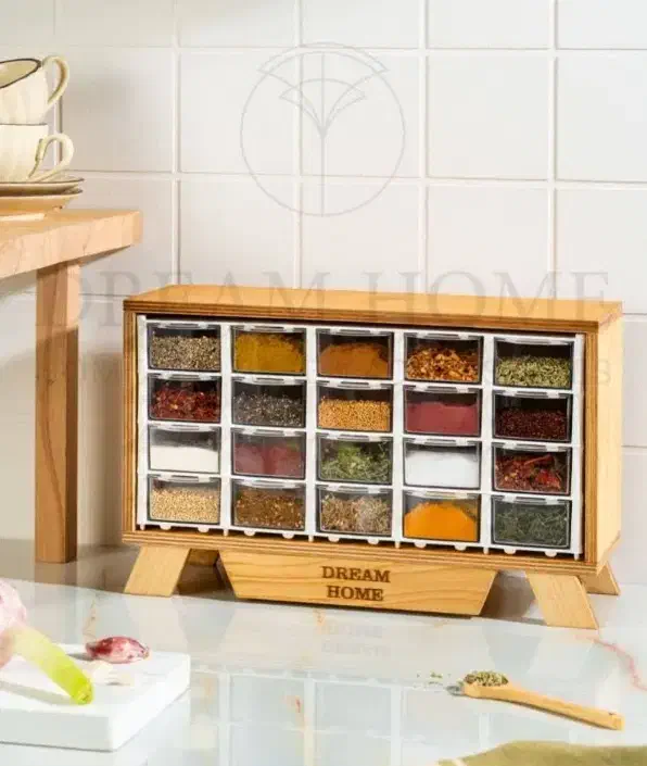 باکس ادویه|ظروف نگهدارنده، پلاستیکی، یک‌بارمصرف|اصفهان, گرکان|دیوار