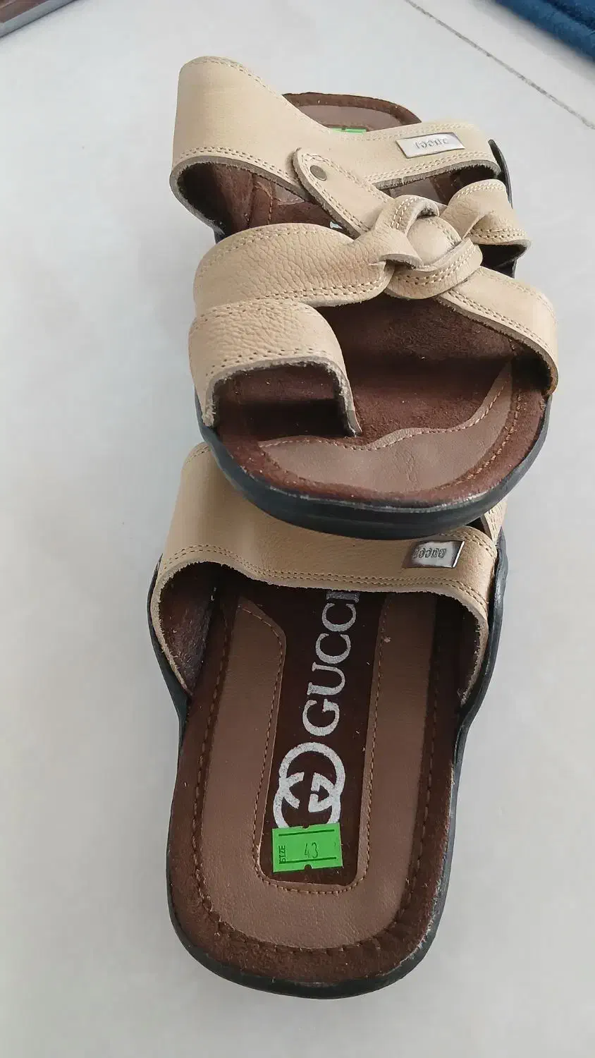 صندل انگشتی چرم|کیف، کفش، کمربند|قم, لسانی|دیوار