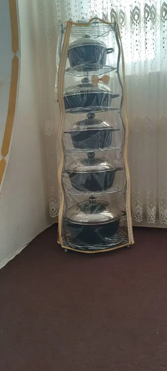 استند و کاور خیلی تمیز|آبچکان و نظمدهنده ظروف|سنندج, |دیوار