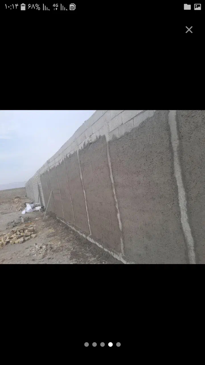 سیمانکاری با دستگاه در اسرع وقت|خدمات پیشه و مهارت|گناباد, |دیوار