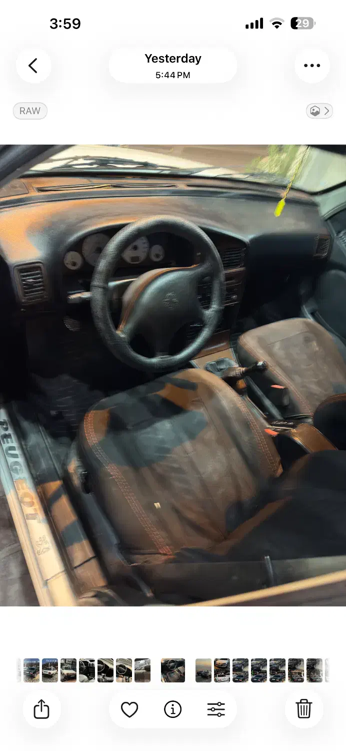 پارس مدل ۸۹ دوگانه شرکتی|خودرو سواری و وانت|ابهر, |دیوار