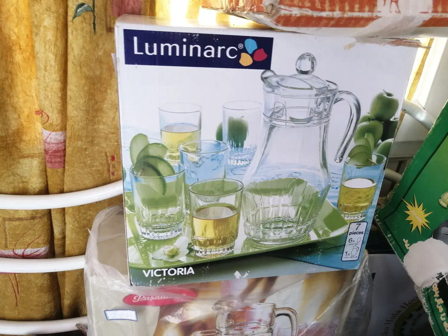 پارچ ولیوان لومینارک|ظروف سرو و پذیرایی|تهران, جوادیه تهرانپارس|دیوار