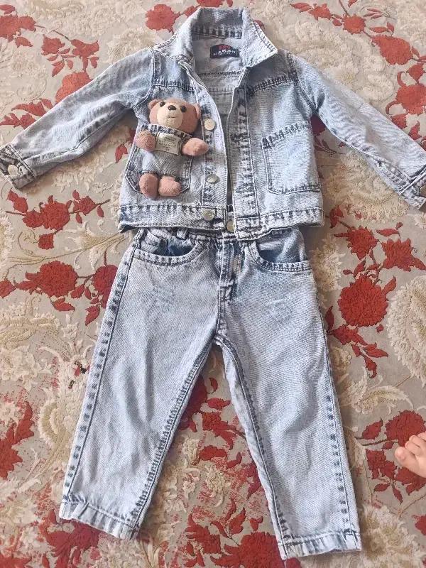 کت شلوار لی|کفش و لباس بچه|تربت جام, مسکن مهر|دیوار