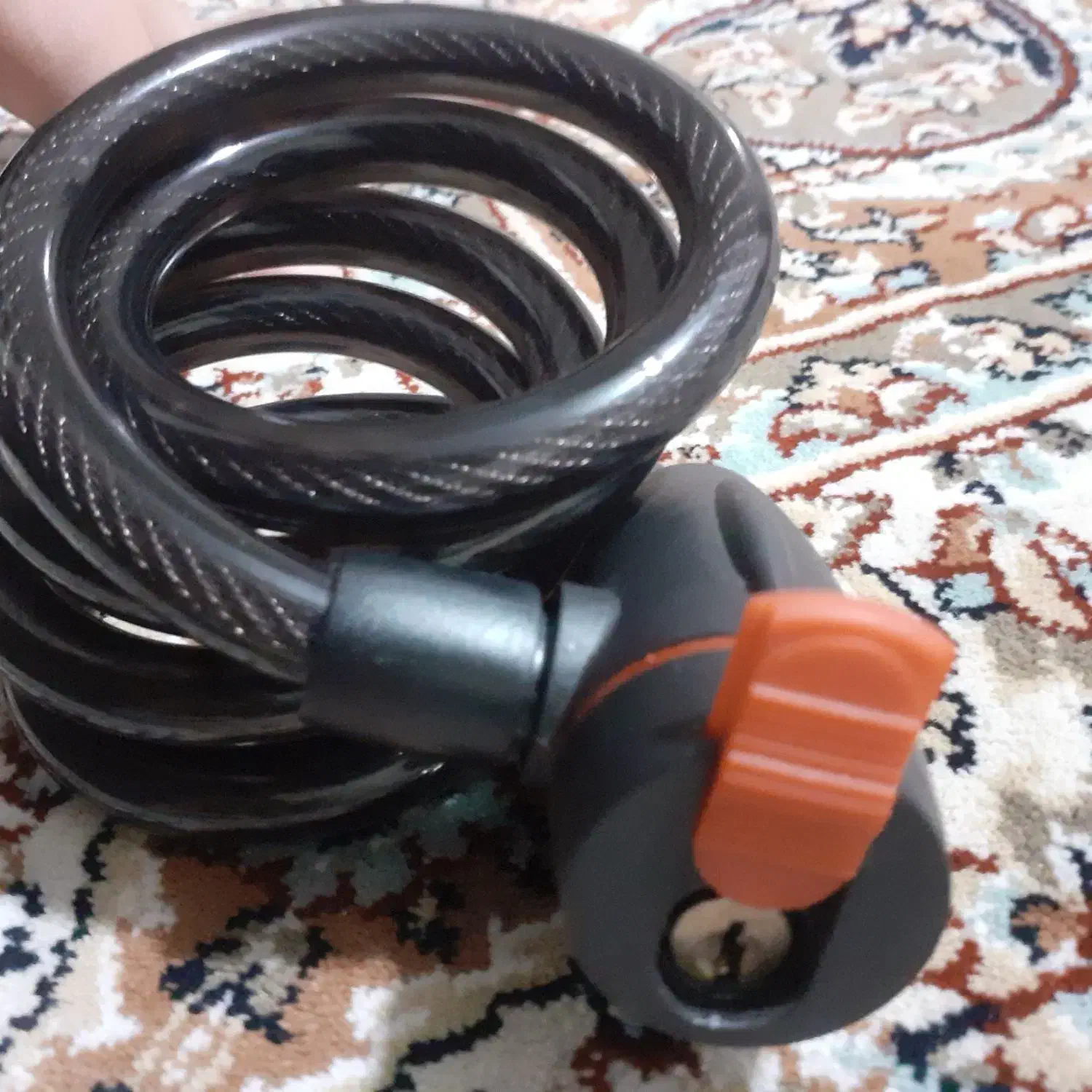 قفل کابلی دوچرخه نو|دوچرخه، اسکیت، اسکوتر|قرچک, مجتمع مسکونی طبیعت|دیوار