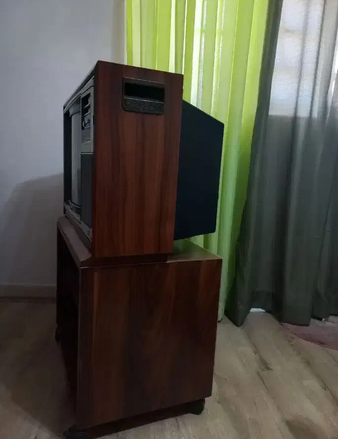 تلویزیون عتیقه سونی|کلکسیون اشیاء عتیقه|شیراز, بید زرد|دیوار